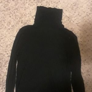 Black turtle neck